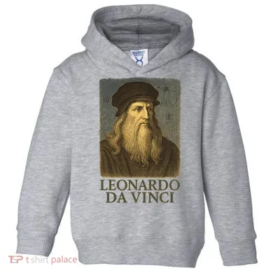 Leonardo Da Vinci Toddler Hoodie