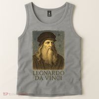 Leonardo Da Vinci Tank Top thumb 2