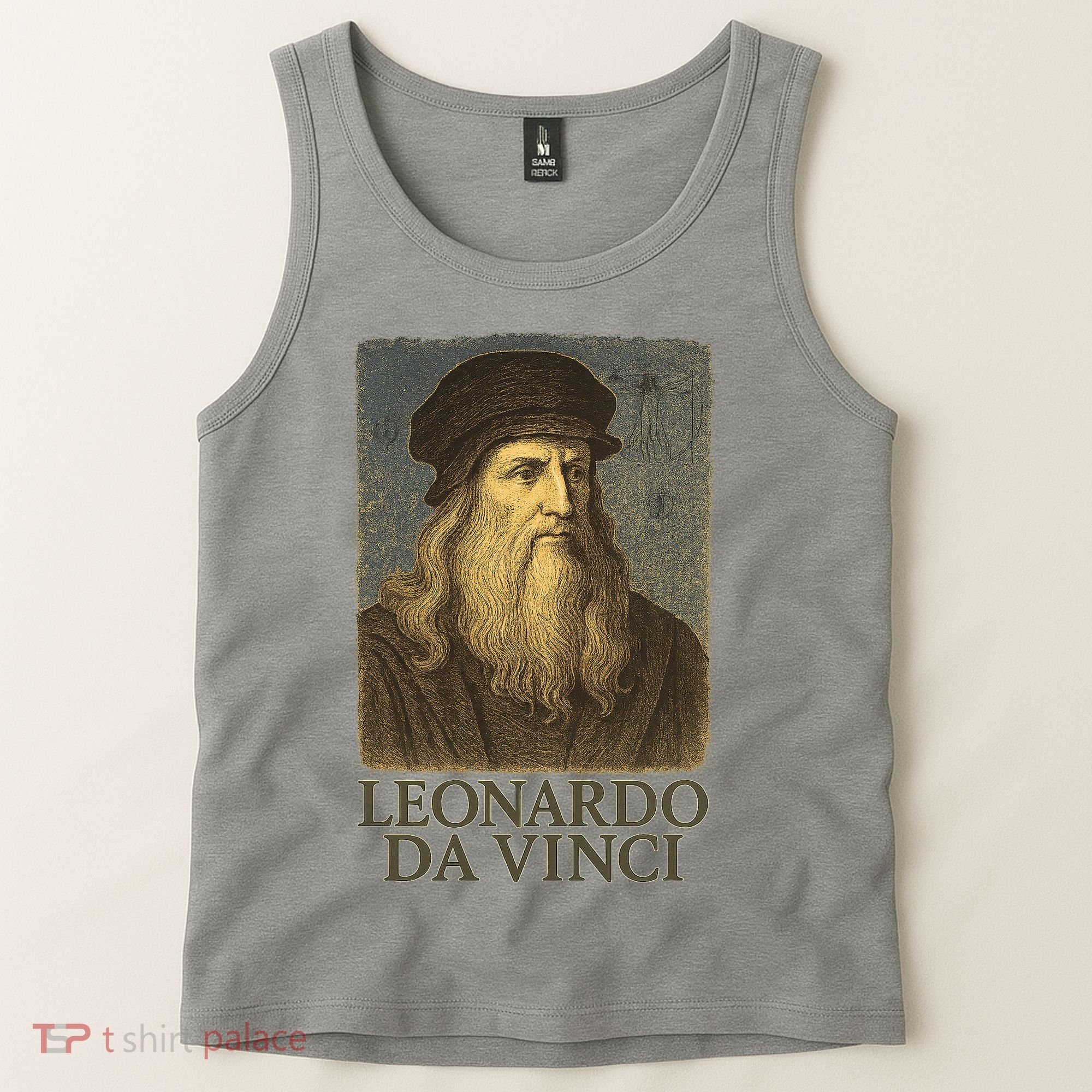 Leonardo Da Vinci Tank Top