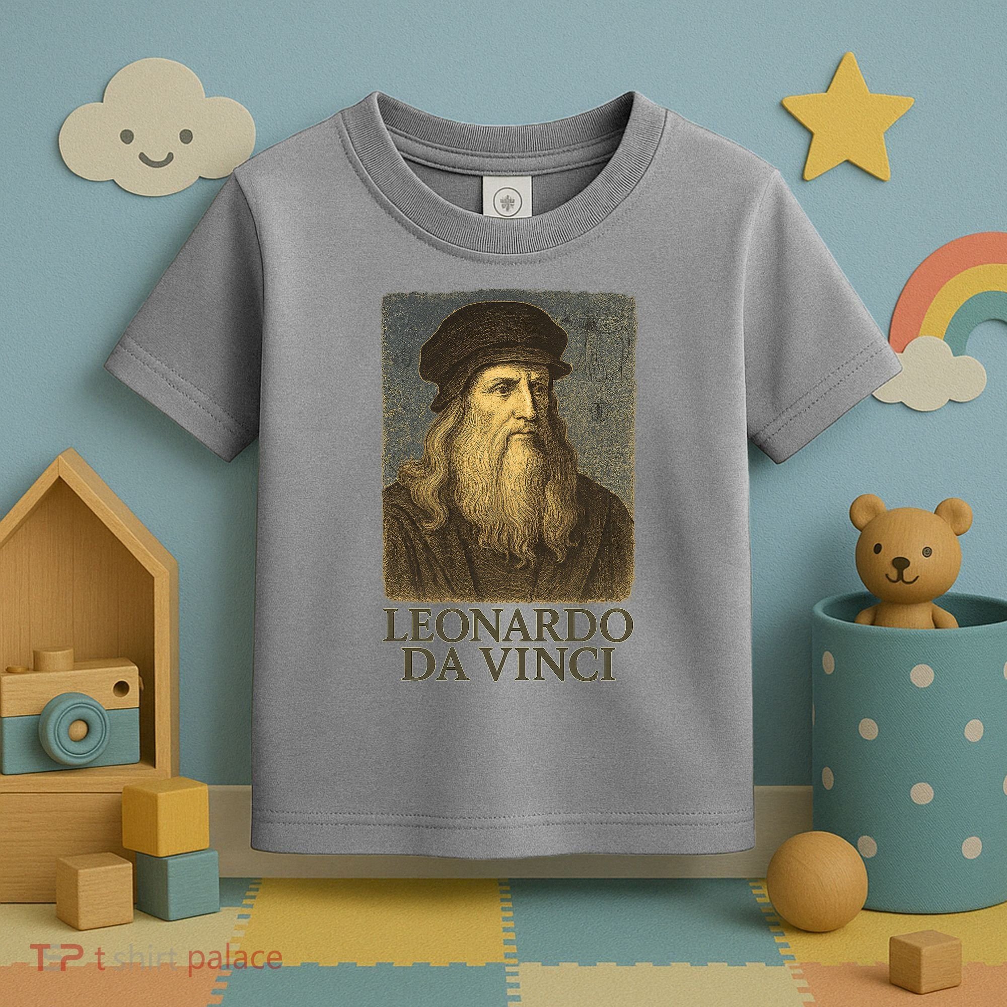 Leonardo Da Vinci Toddler T-Shirt
