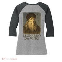 Leonardo Da Vinci Women's Tri-Blend 3/4-Sleeve Raglan Shirt thumb 0