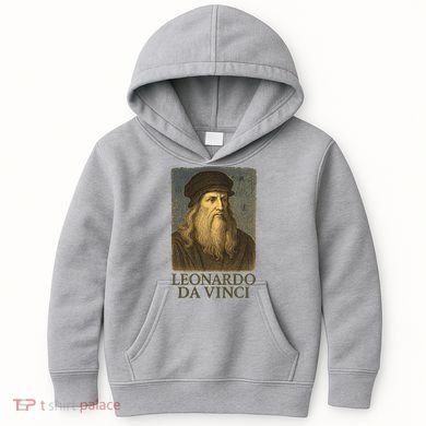 Leonardo Da Vinci Kids Hoodie