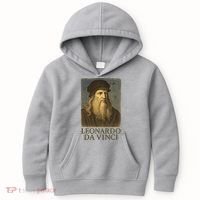 Leonardo Da Vinci Kids Hoodie thumb 0