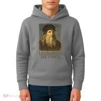 Leonardo Da Vinci Kids Hoodie thumb 4
