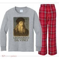 Leonardo Da Vinci Kids Long Sleeve Plaid Pajama Set thumb 0