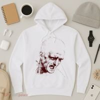 Leonardo Da Vinci Shouting Soldier Hoodie thumb 3