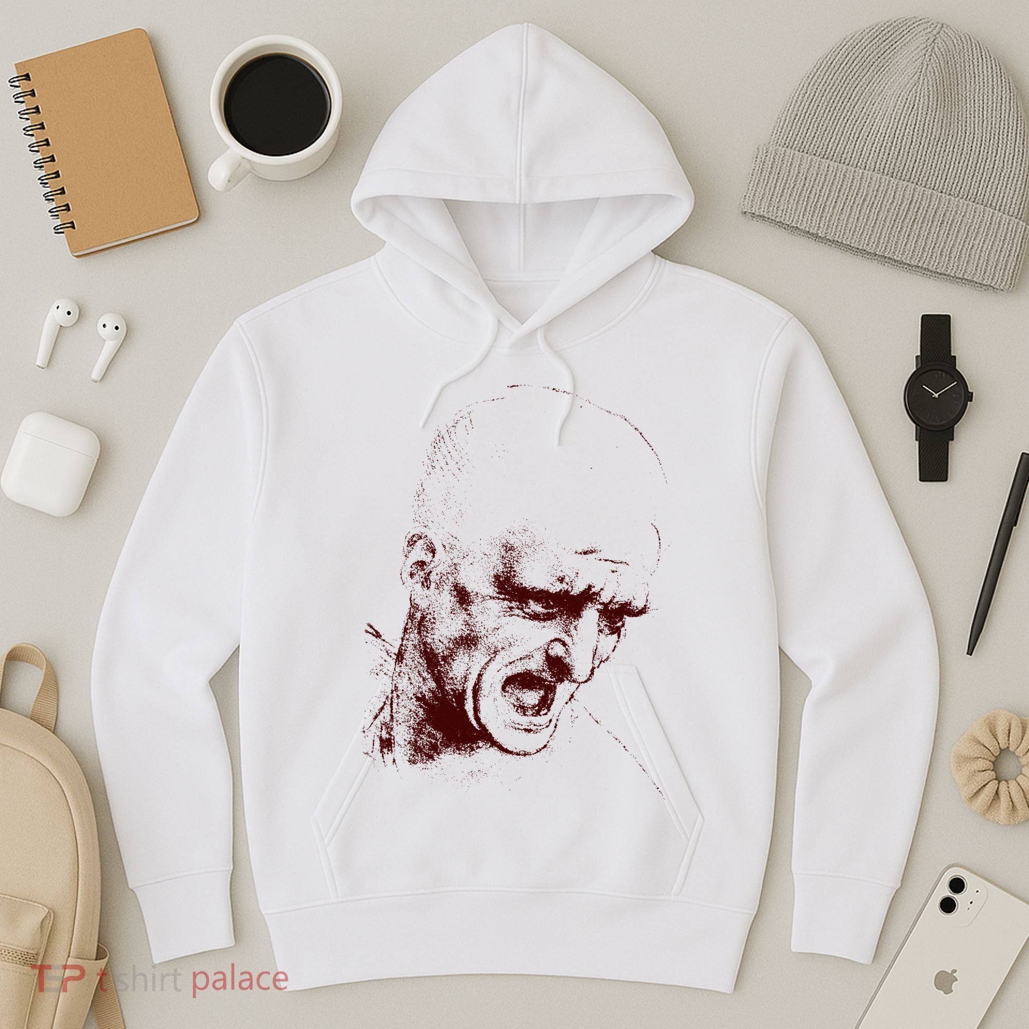 Leonardo Da Vinci Shouting Soldier Hoodie
