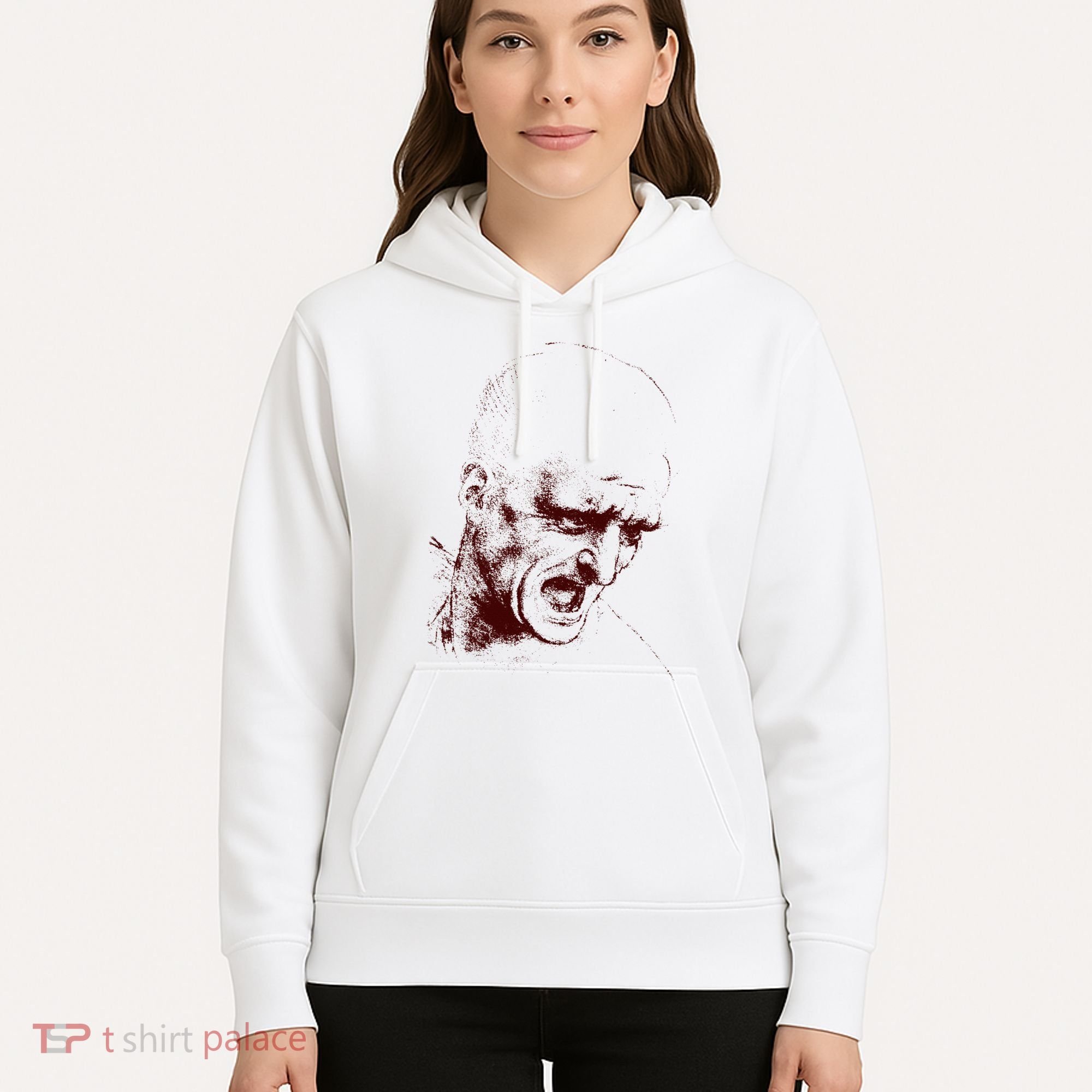 Leonardo Da Vinci Shouting Soldier Hoodie