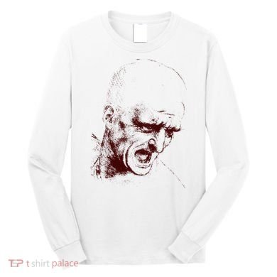 Leonardo Da Vinci Shouting Soldier Long Sleeve Shirt
