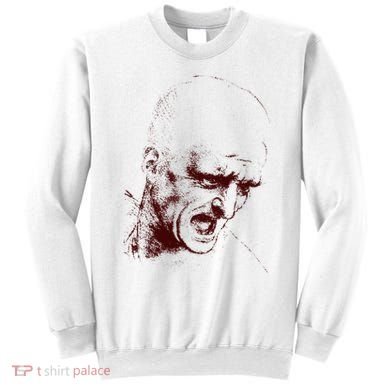 Leonardo Da Vinci Shouting Soldier Sweatshirt