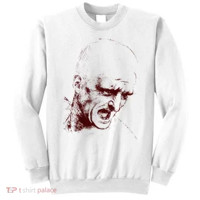 Leonardo Da Vinci Shouting Soldier Sweatshirt