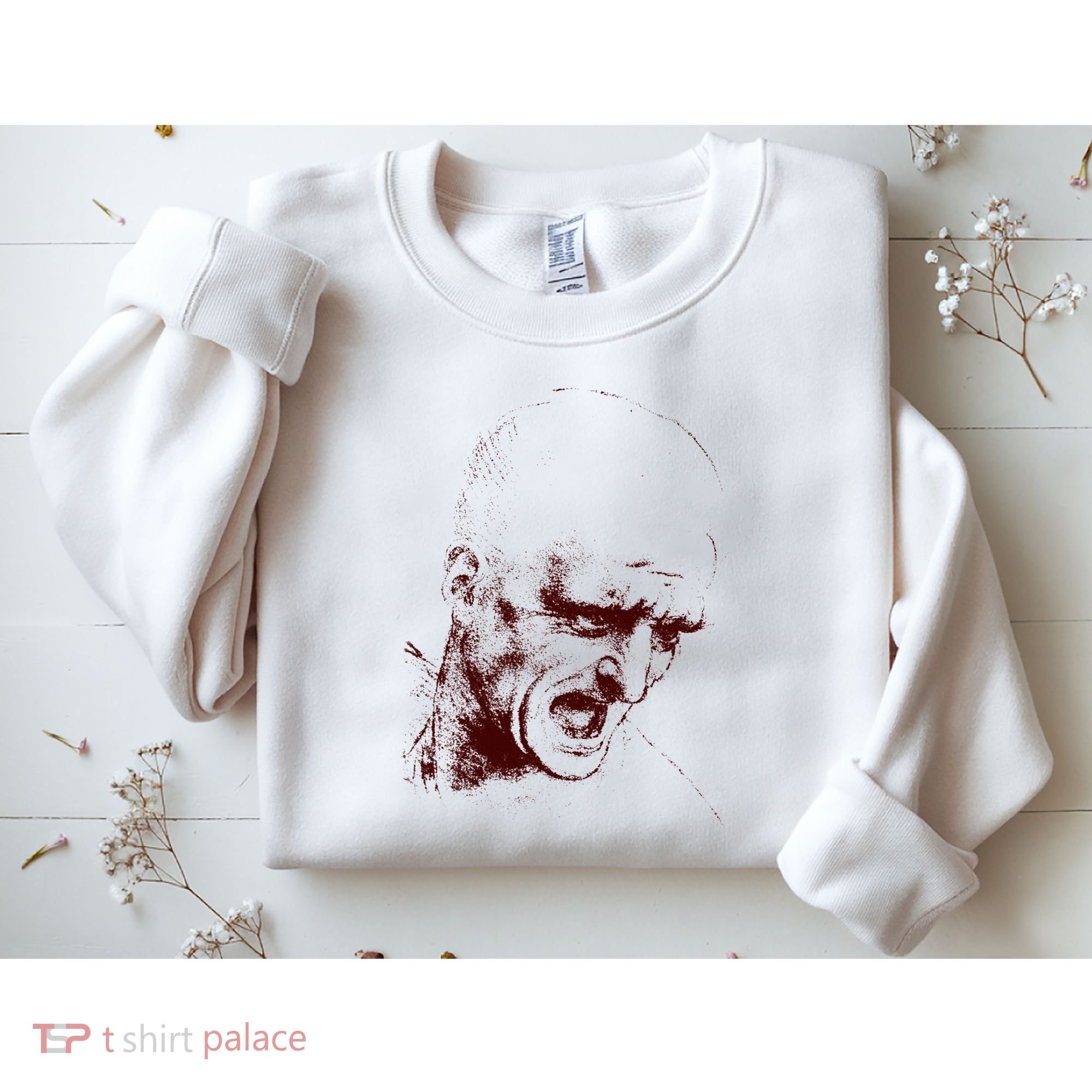 Leonardo Da Vinci Shouting Soldier Sweatshirt