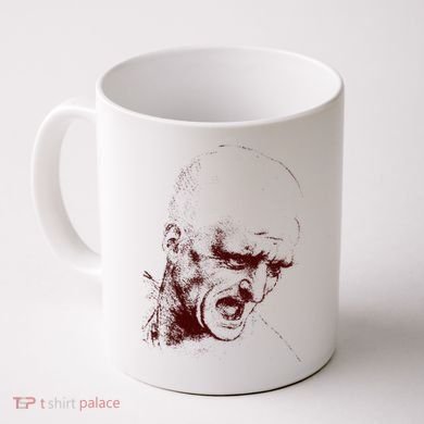Leonardo Da Vinci Shouting Soldier Coffee Mug