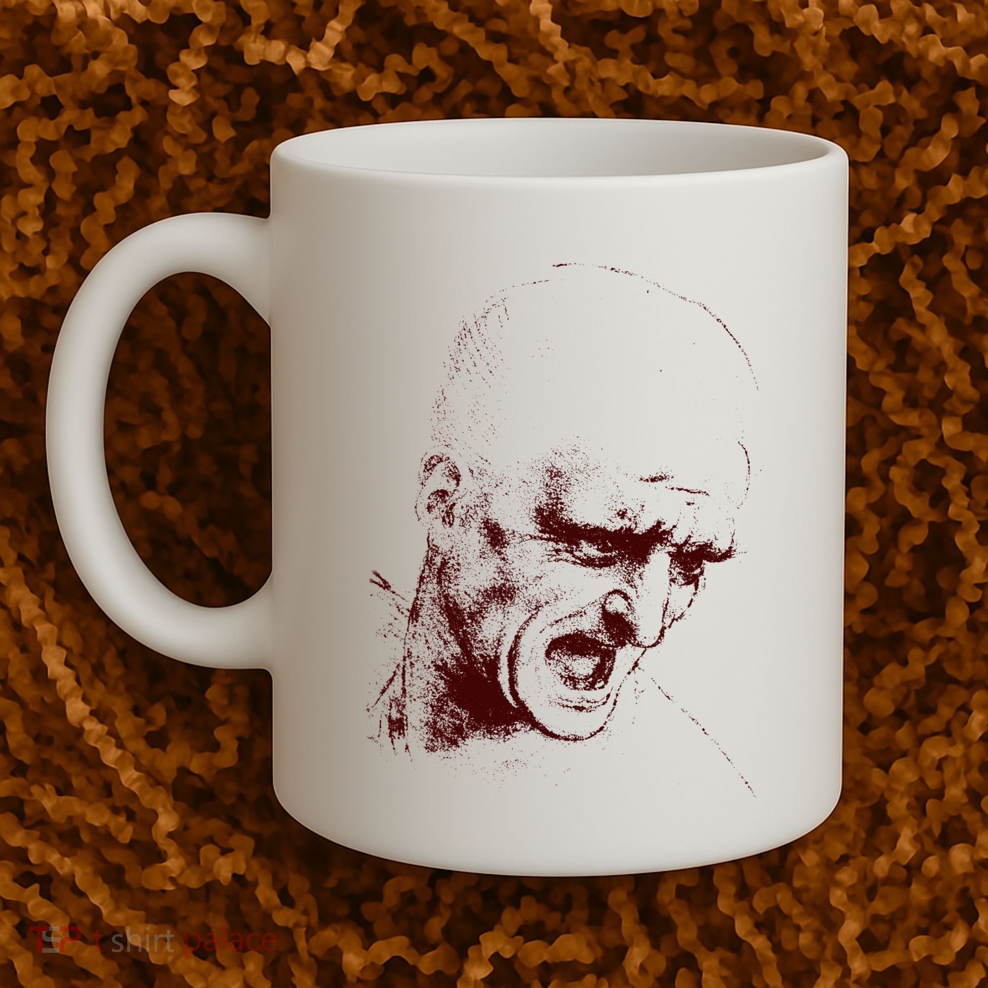 Leonardo Da Vinci Shouting Soldier Coffee Mug