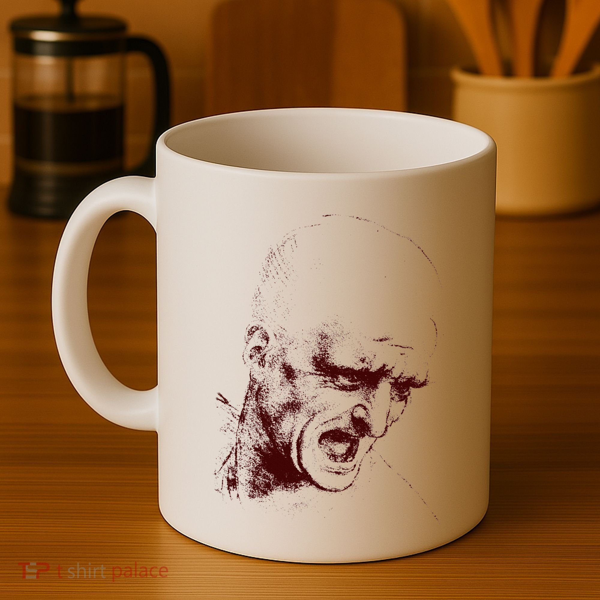 Leonardo Da Vinci Shouting Soldier Coffee Mug