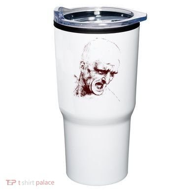 Leonardo Da Vinci Shouting Soldier Tumbler