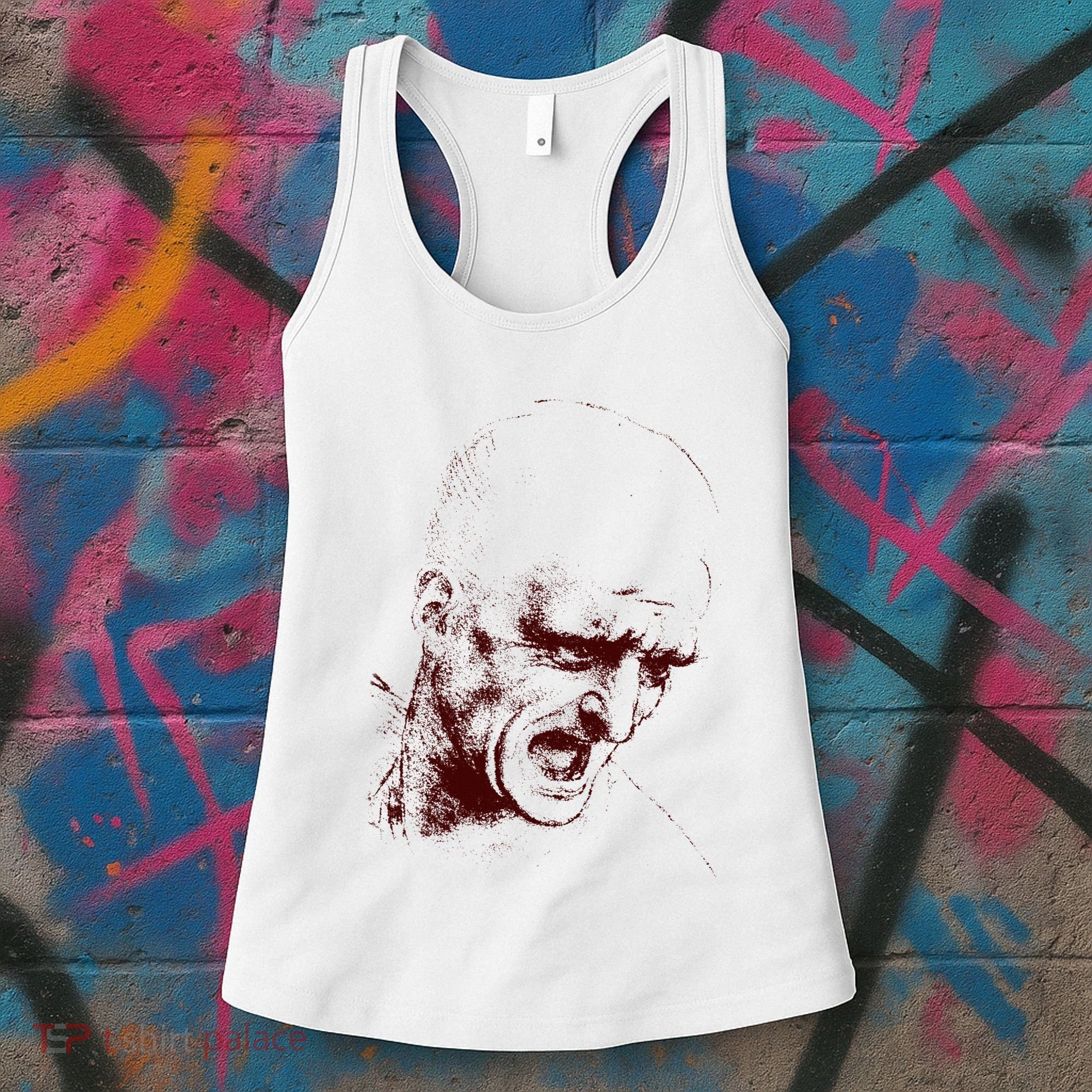 Leonardo Da Vinci Shouting Soldier Women's Tank Top