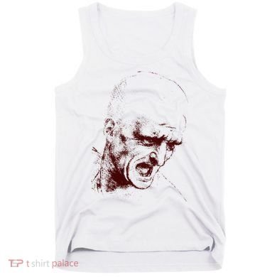 Leonardo Da Vinci Shouting Soldier Tank Top