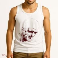 Leonardo Da Vinci Shouting Soldier Tank Top thumb 3