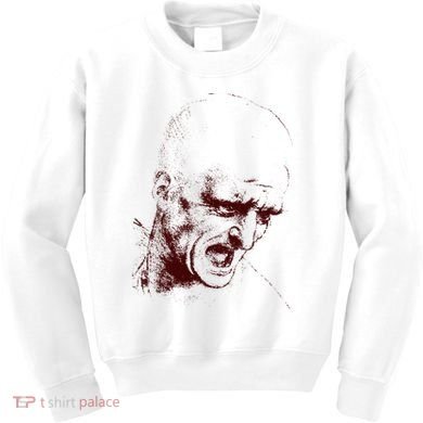 Leonardo Da Vinci Shouting Soldier Kids Sweatshirt