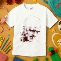 Leonardo Da Vinci Shouting Soldier Kids T-Shirt thumb 3