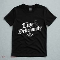Live Deliciously Witchcraft Occult T-Shirt thumb 5