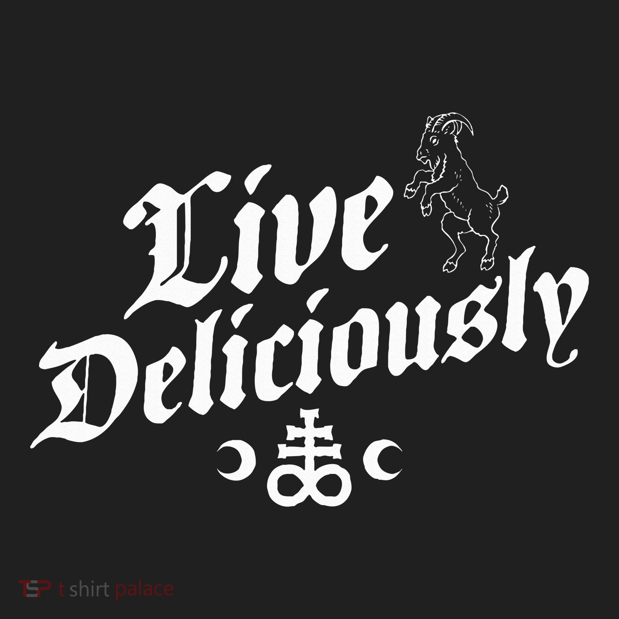 Live Deliciously Witchcraft Occult Beanie