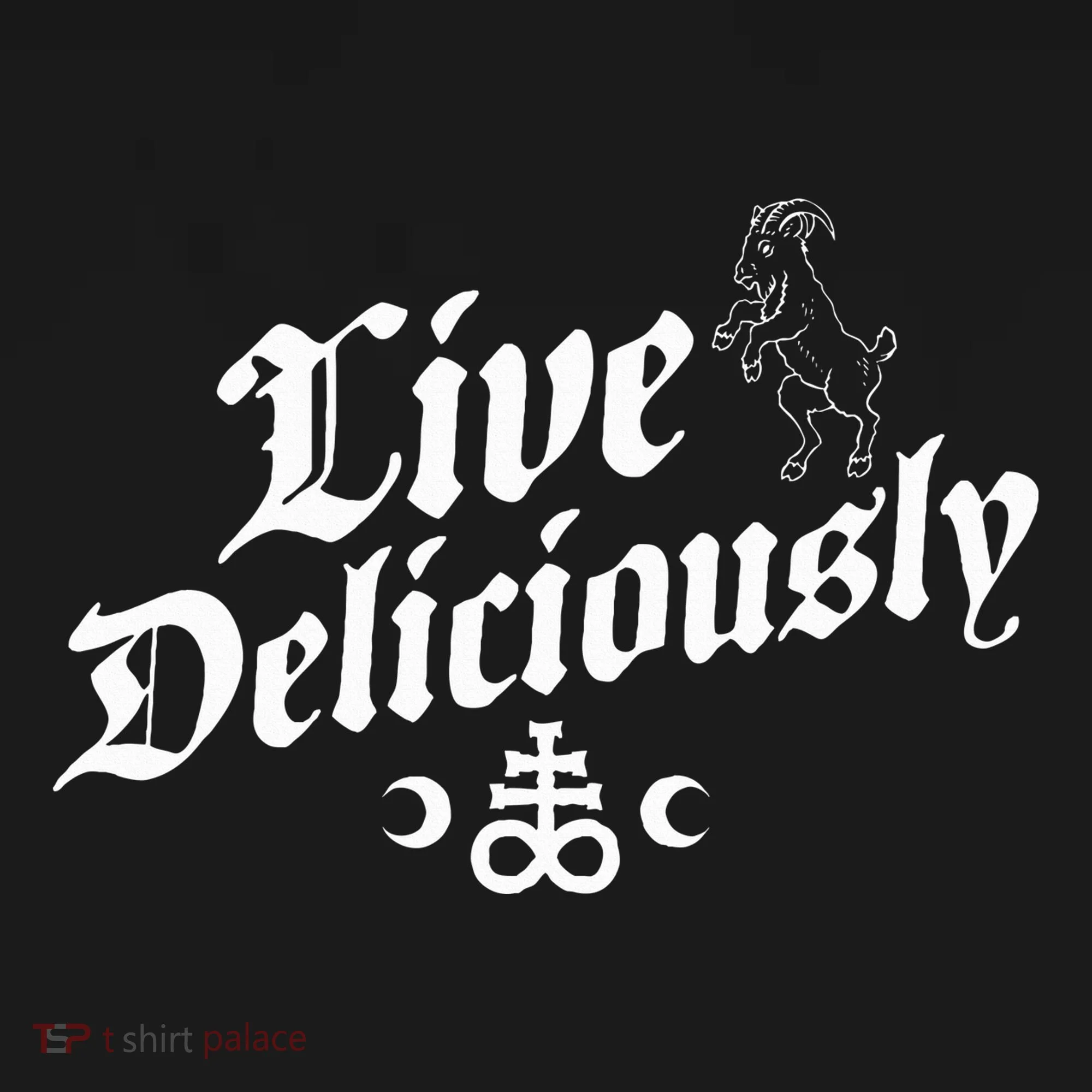 Live Deliciously Witchcraft Occult Tank Top