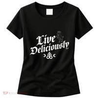 Live Deliciously Witchcraft Occult Women's T-Shirt thumb 0