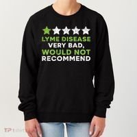 Lyme Disease Warrior Lyme Disease Awareness Month Cute Gift Women's Sweatshirt thumb 0