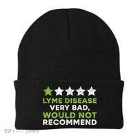 Lyme Disease Warrior Lyme Disease Awareness Month Cute Gift Beanie thumb 0