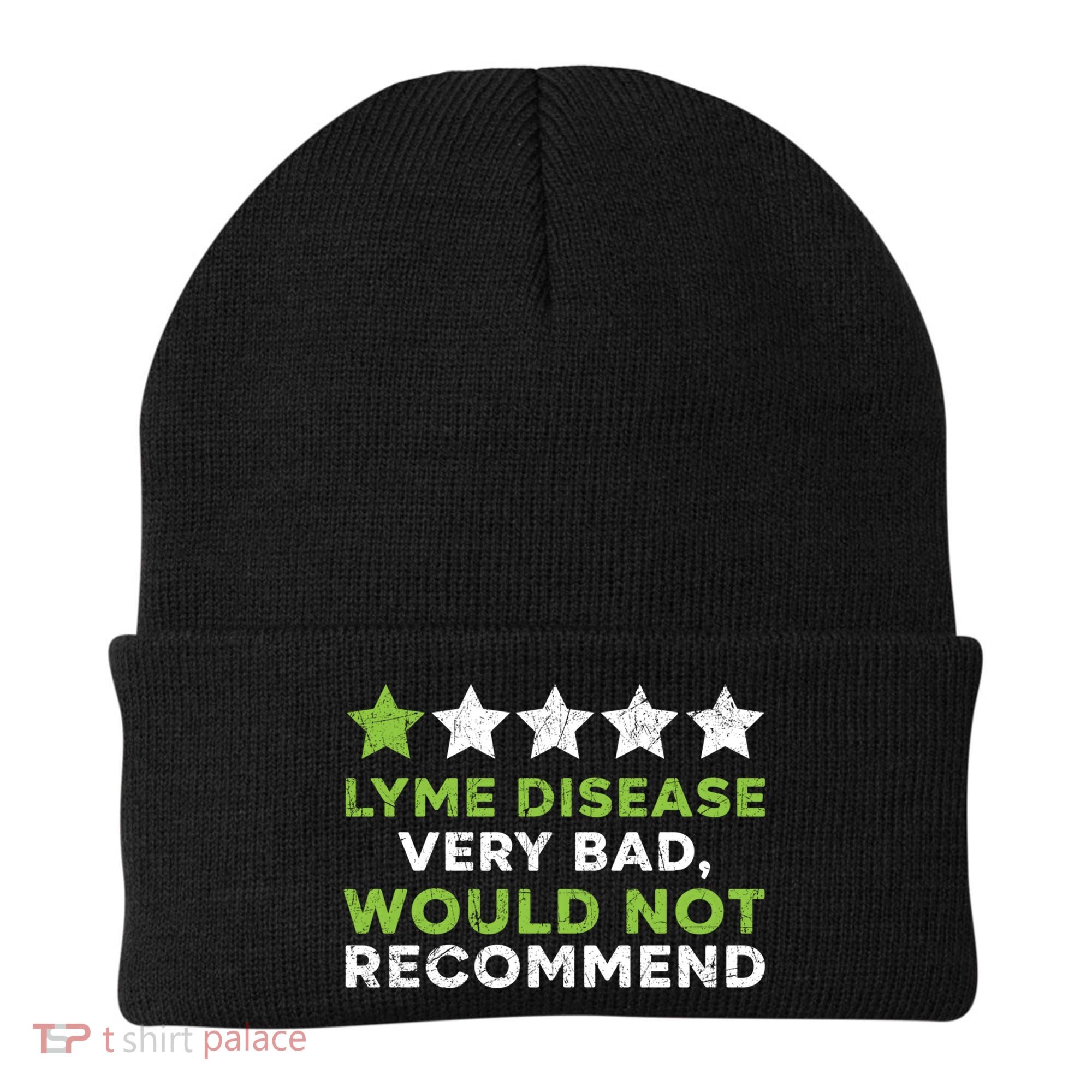 Lyme Disease Warrior Lyme Disease Awareness Month Cute Gift Beanie