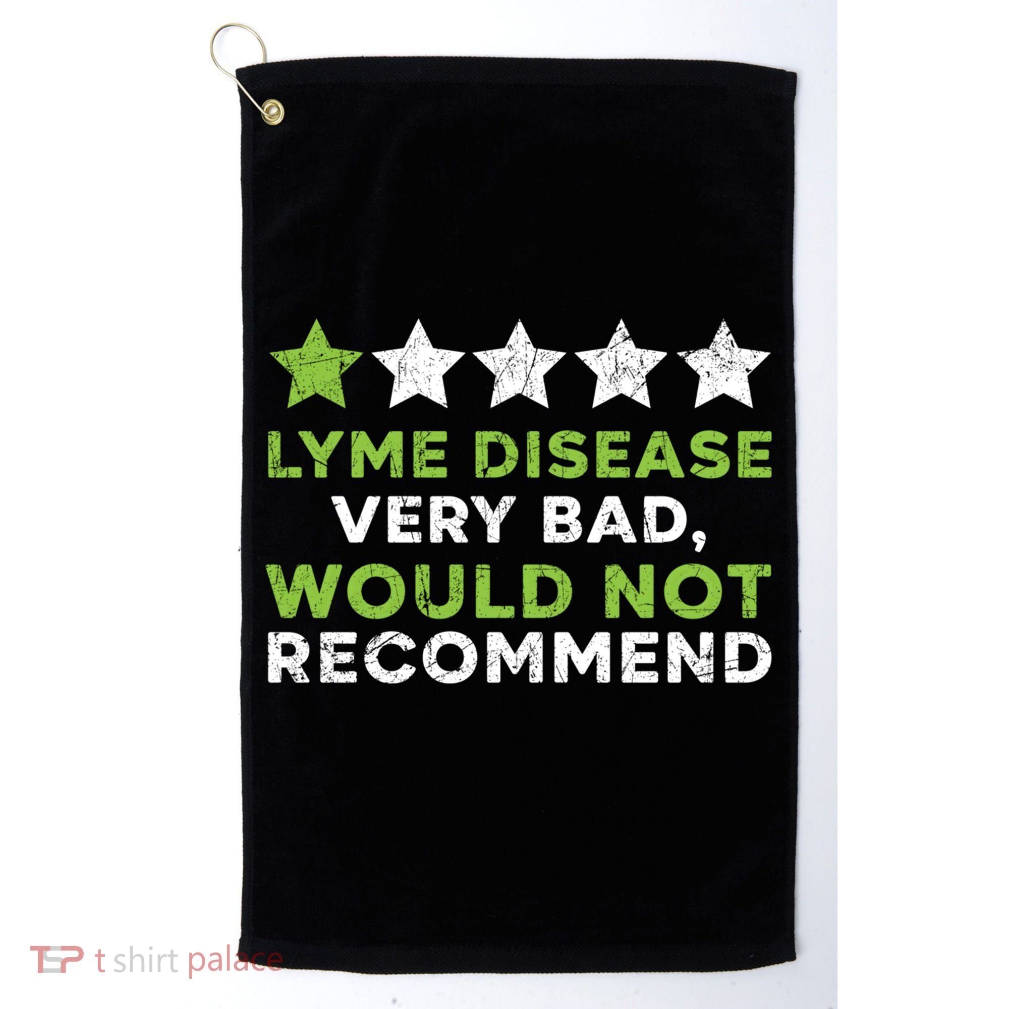 Lyme Disease Warrior Lyme Disease Awareness Month Cute Gift Golf Towel