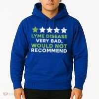 Lyme Disease Warrior Lyme Disease Awareness Month Cute Gift Hoodie thumb 2