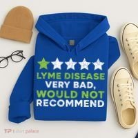Lyme Disease Warrior Lyme Disease Awareness Month Cute Gift Hoodie thumb 4