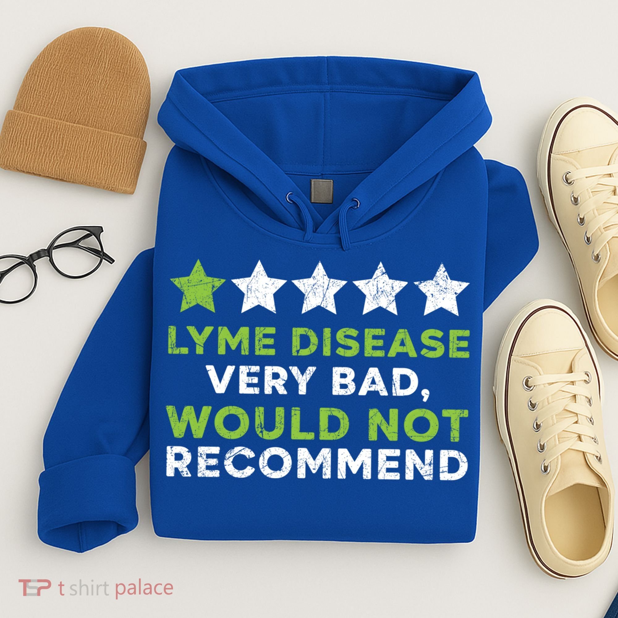Lyme Disease Warrior Lyme Disease Awareness Month Cute Gift Hoodie