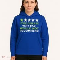 Lyme Disease Warrior Lyme Disease Awareness Month Cute Gift Hoodie thumb 5