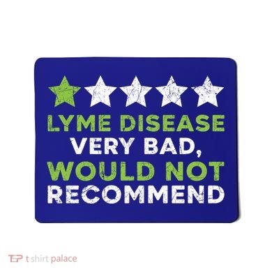 Lyme Disease Warrior Lyme Disease Awareness Month Cute Gift Mousepad