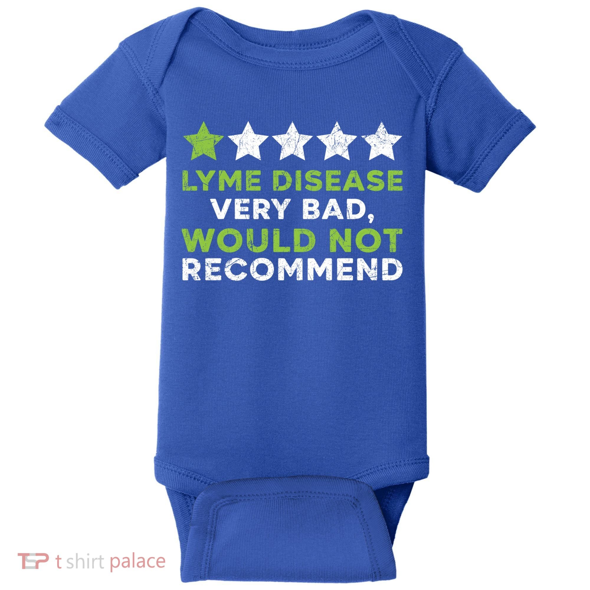Lyme Disease Warrior Lyme Disease Awareness Month Cute Gift Baby Bodysuit