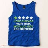 Lyme Disease Warrior Lyme Disease Awareness Month Cute Gift Tank Top thumb 2