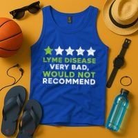 Lyme Disease Warrior Lyme Disease Awareness Month Cute Gift Tank Top thumb 4