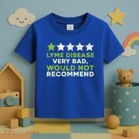 Lyme Disease Warrior Lyme Disease Awareness Month Cute Gift Toddler T-Shirt thumb 3
