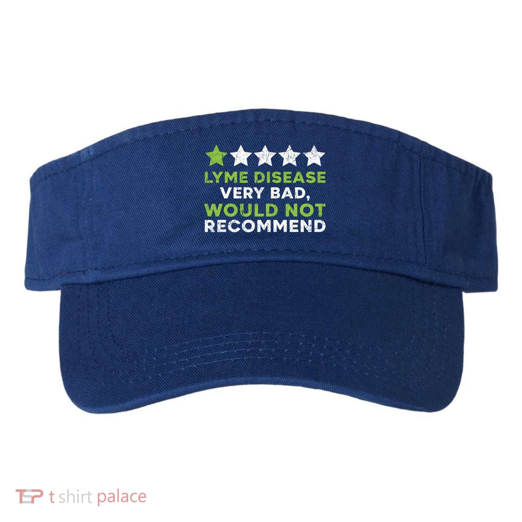 Lyme Disease Warrior Lyme Disease Awareness Month Cute Gift Visor
