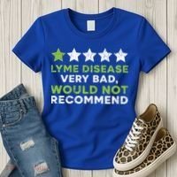 Lyme Disease Warrior Lyme Disease Awareness Month Cute Gift Women's T-Shirt thumb 3