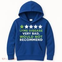 Lyme Disease Warrior Lyme Disease Awareness Month Cute Gift Kids Hoodie thumb 0
