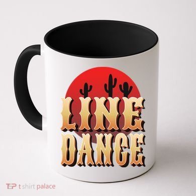Line Dance Western Country Coffee Mug