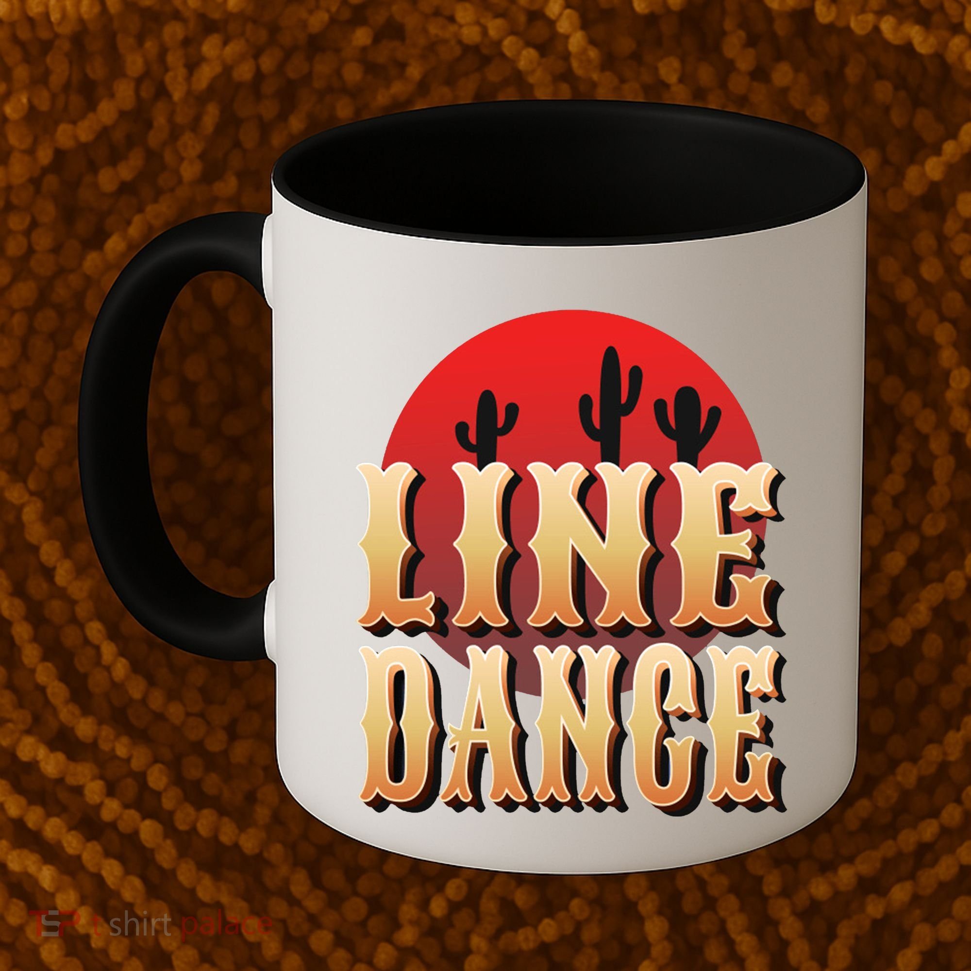 Line Dance Western Country Coffee Mug