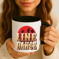 Line Dance Western Country Coffee Mug thumb 3