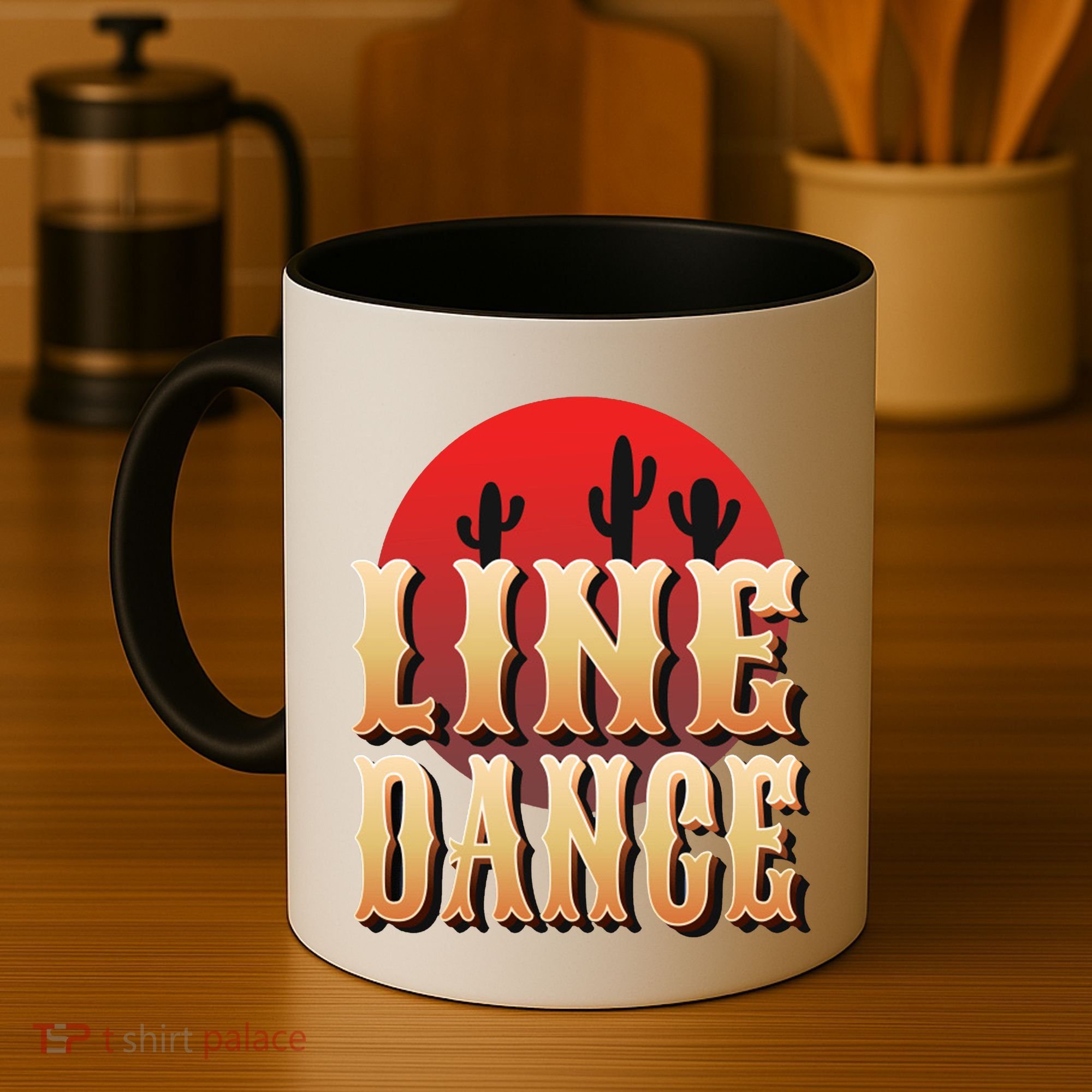 Line Dance Western Country Coffee Mug