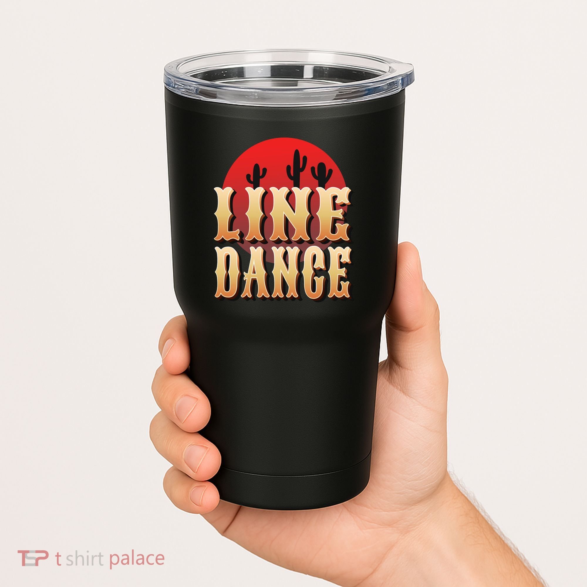 Line Dance Western Country Tumbler